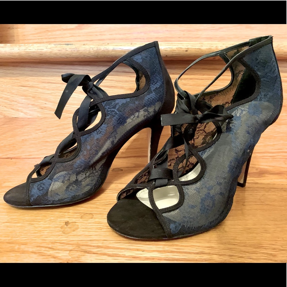 Midnight Lace Heel